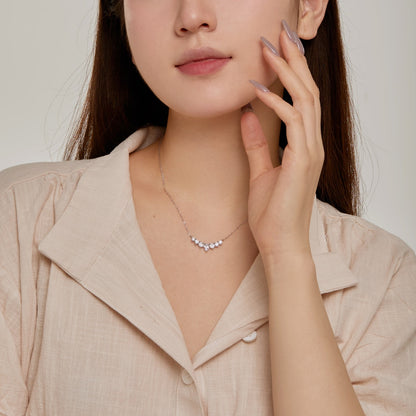 [RAFFINE]Dainty Colorful Heart Necklace