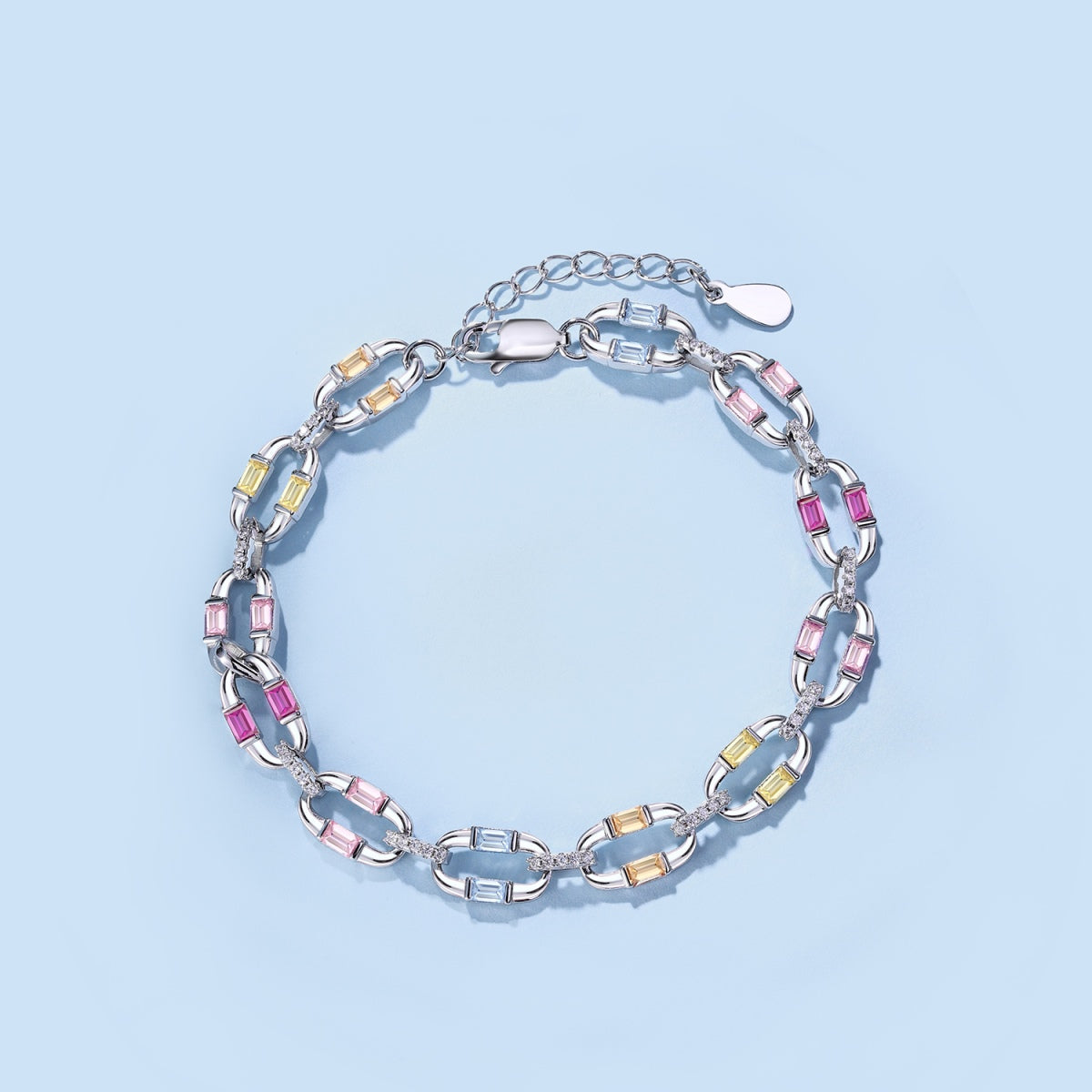 [RAFFINE]Dazzling Colorful Daily Bracelet
