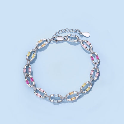 [RAFFINE]Dazzling Colorful Daily Bracelet