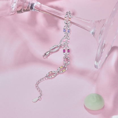 [RAFFINE]Dazzling Colorful Daily Bracelet