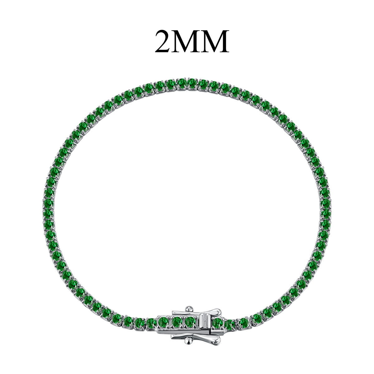 [RAFFINE] Pulsera de fiesta con corte redondo colorido y radiante