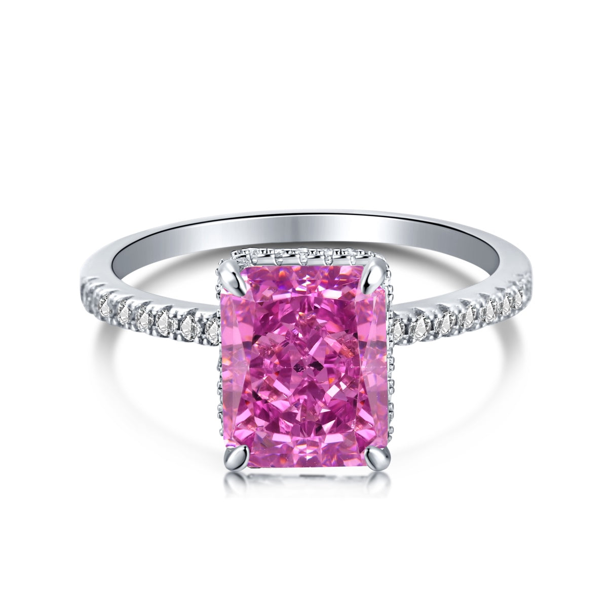 [RAFFINE]4.0 Carat Luxurious Engagement Ring