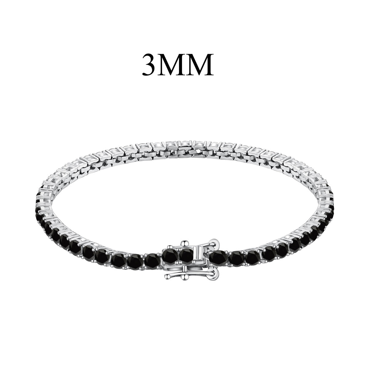 [RAFFINE] Pulsera de fiesta con corte redondo colorido y radiante