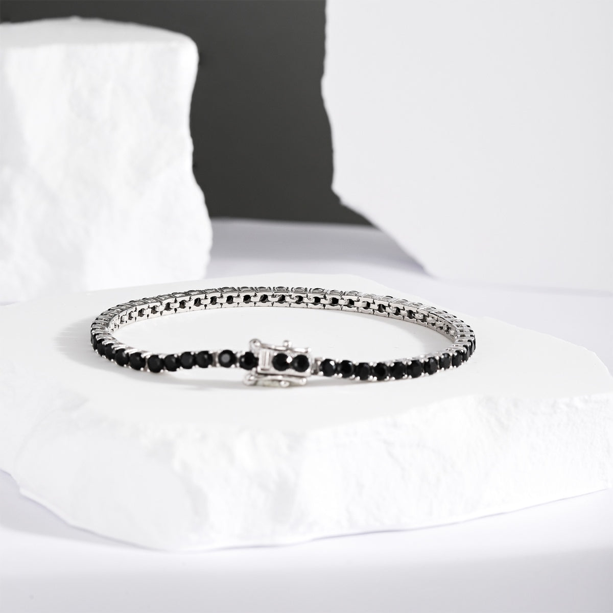 [RAFFINE] Pulsera de fiesta con corte redondo colorido y radiante