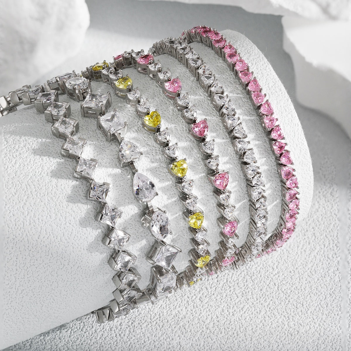 [RAFFINE]Pulsera diaria única y exquisita con múltiples cortes