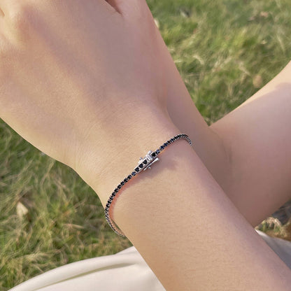 [RAFFINE] Pulsera de fiesta con corte redondo colorido y radiante