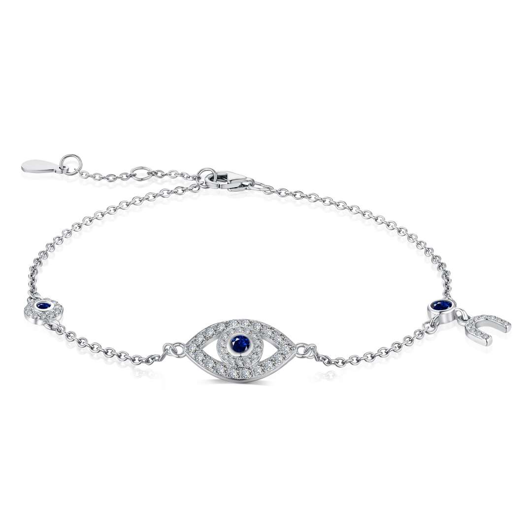 [RAFFINE]Dainty Eye Shape Necklace