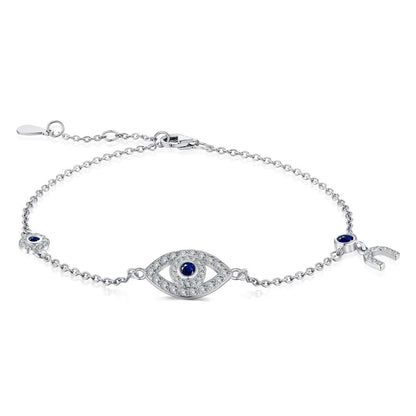 [RAFFINE]Dainty Eye Shape Necklace