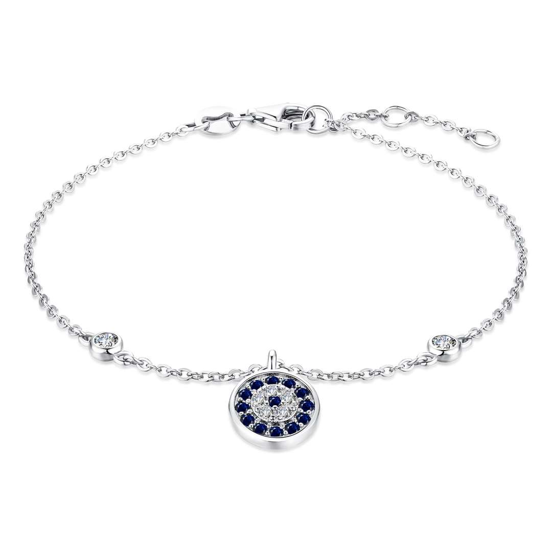 [RAFFINE]Devil's Eye Round Shape Bracelet