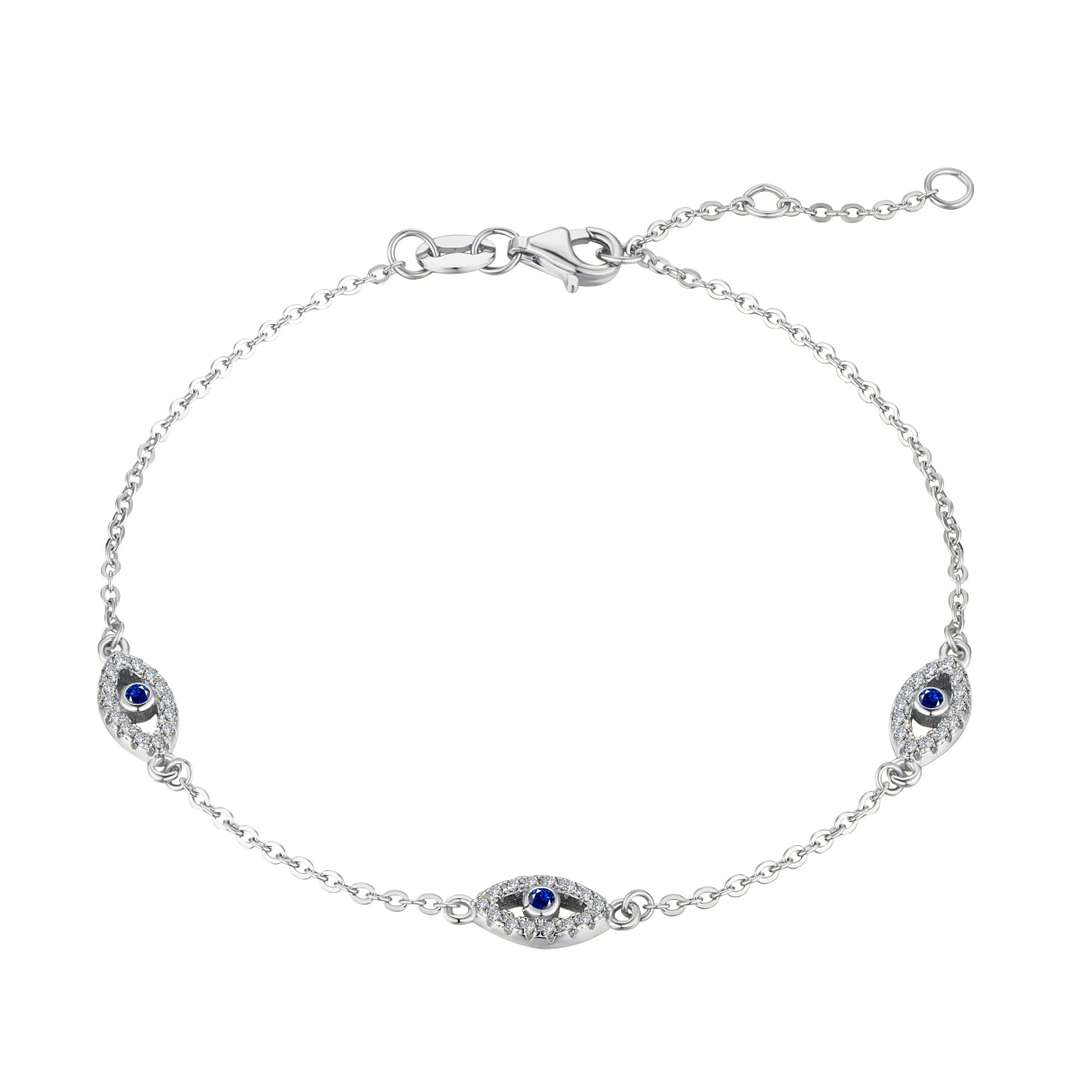 [RAFFINE]Evil Eye Shape Pendent Necklace