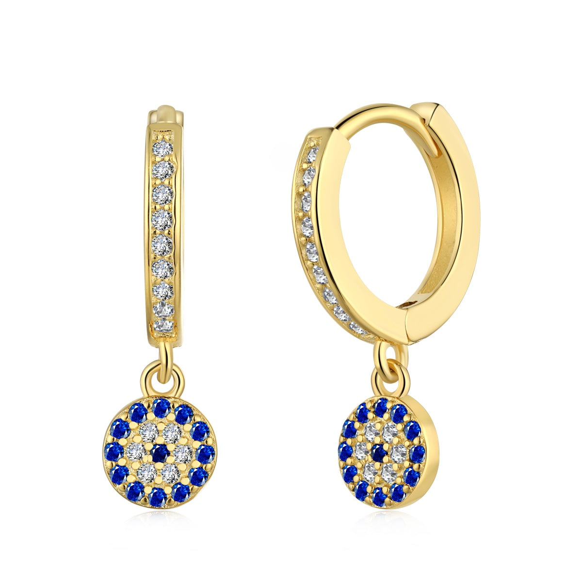 [RAFFINE]Pendientes únicos de ojo de diablo