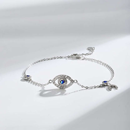 [RAFFINE]Dainty Eye Shape Necklace