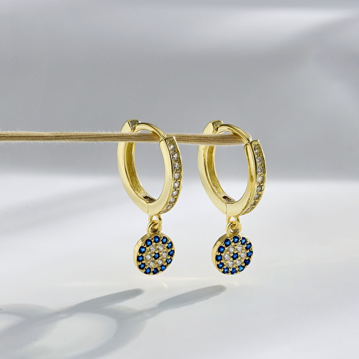 [RAFFINE]Pendientes únicos de ojo de diablo