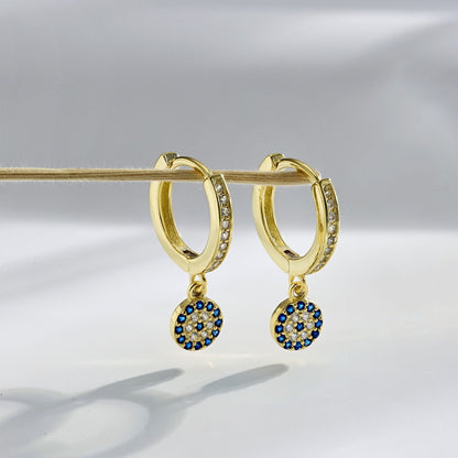 [RAFFINE]Pendientes únicos de ojo de diablo
