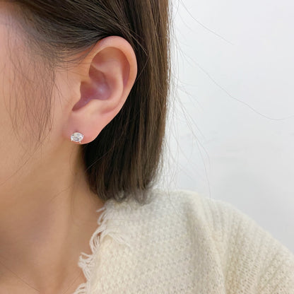 [RAFFINE]Pendientes únicos de forma redonda