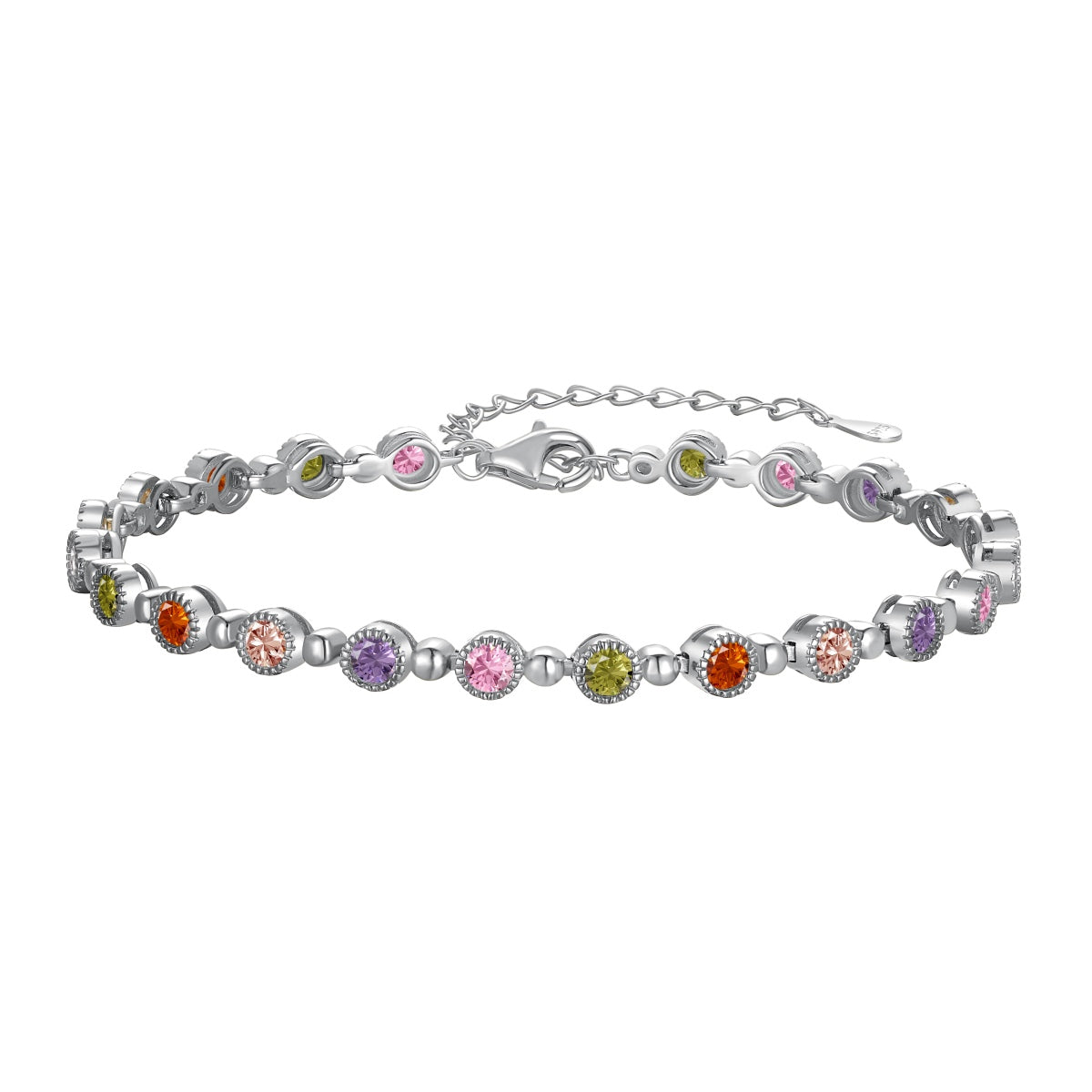 [RAFFINE]Sparkling Exquisite Round Cut Party Bracelet