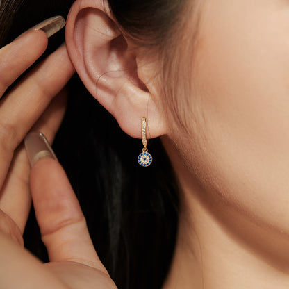 [RAFFINE]Pendientes únicos de ojo de diablo