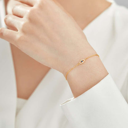 [RAFFINE]Collar con forma de mal de ojo