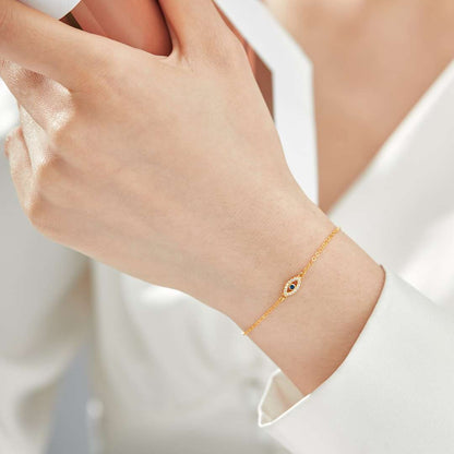 [RAFFINE]Collar con forma de mal de ojo