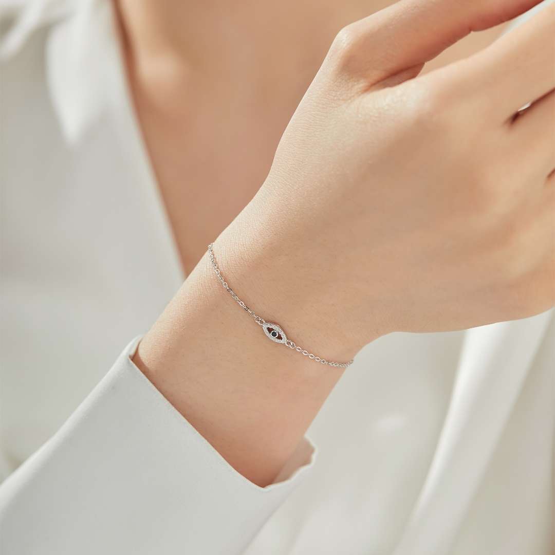 [RAFFINE]Collar con forma de mal de ojo