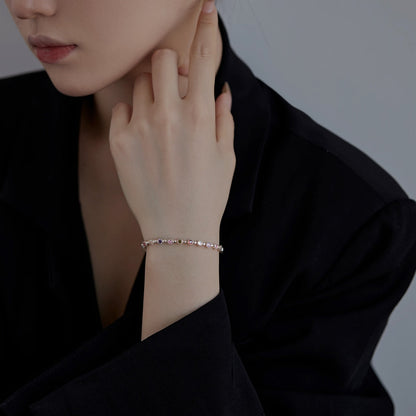 [RAFFINE]Sparkling Exquisite Round Cut Party Bracelet