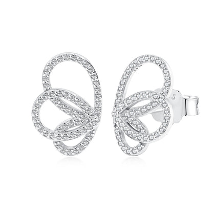 [RAFFINE] Exquisitos pendientes con forma de mariposa