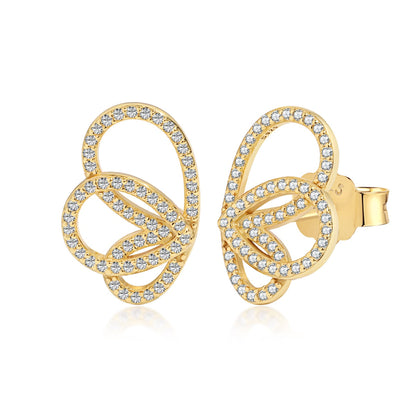 [RAFFINE] Exquisitos pendientes con forma de mariposa
