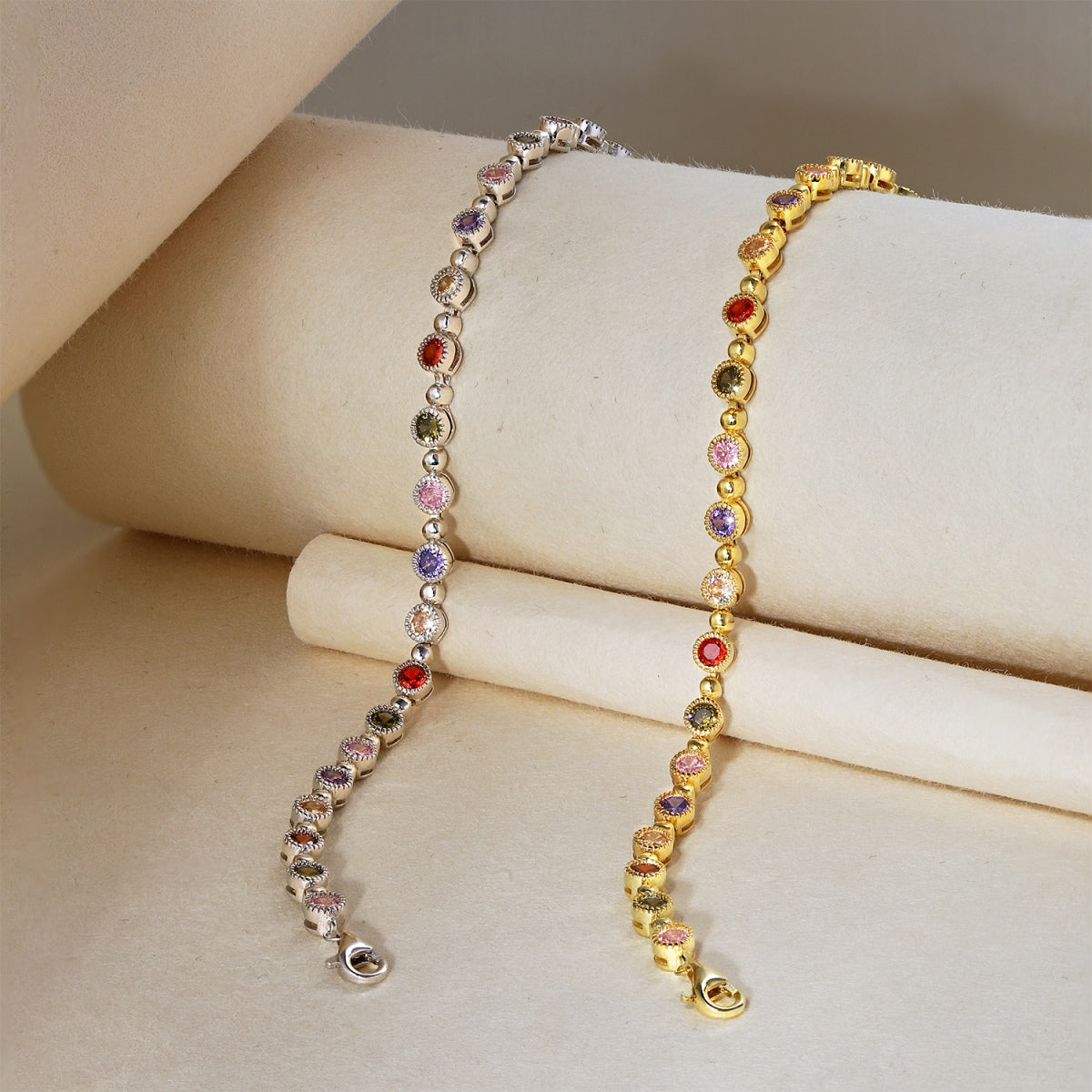 [RAFFINE]Sparkling Exquisite Round Cut Party Bracelet
