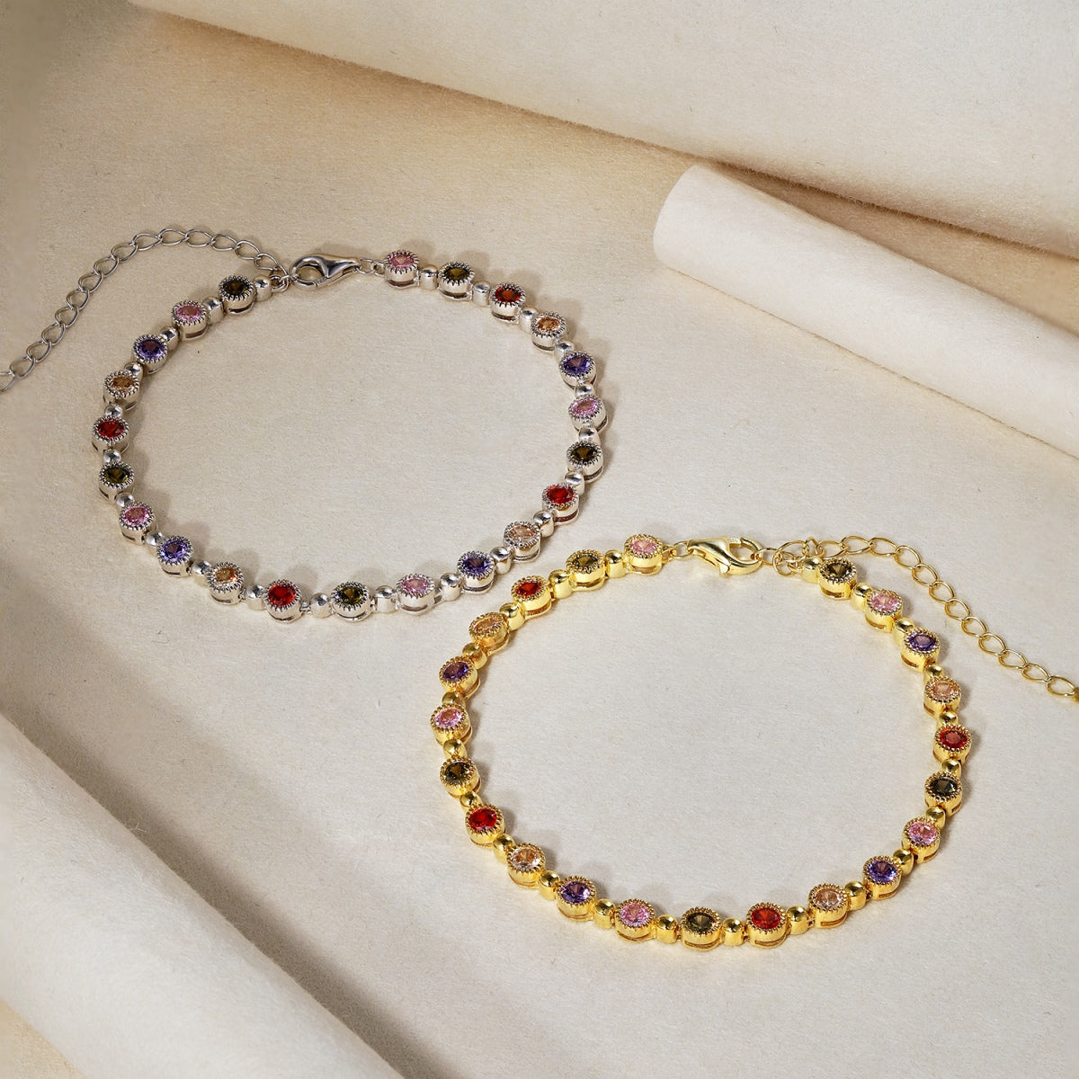 [RAFFINE]Sparkling Exquisite Round Cut Party Bracelet