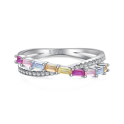 [RAFFINE]Energetic Elegant Radiant Cut Party Ring