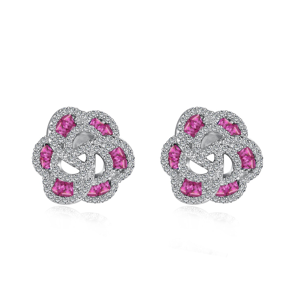 [RAFFINE] Exquisitos pendientes diarios con forma de flor
