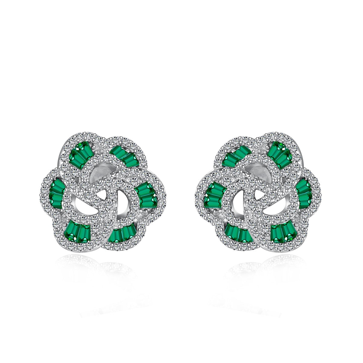[RAFFINE] Exquisitos pendientes diarios con forma de flor