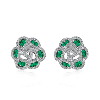 [RAFFINE] Exquisitos pendientes diarios con forma de flor