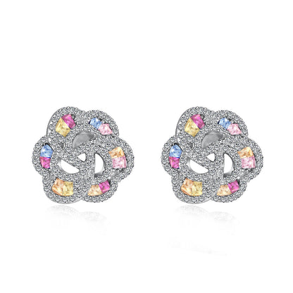 [RAFFINE] Exquisitos pendientes diarios con forma de flor