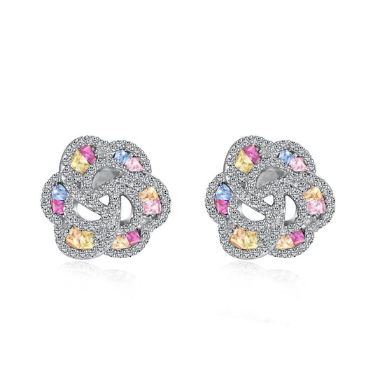 [RAFFINE] Exquisitos pendientes diarios con forma de flor