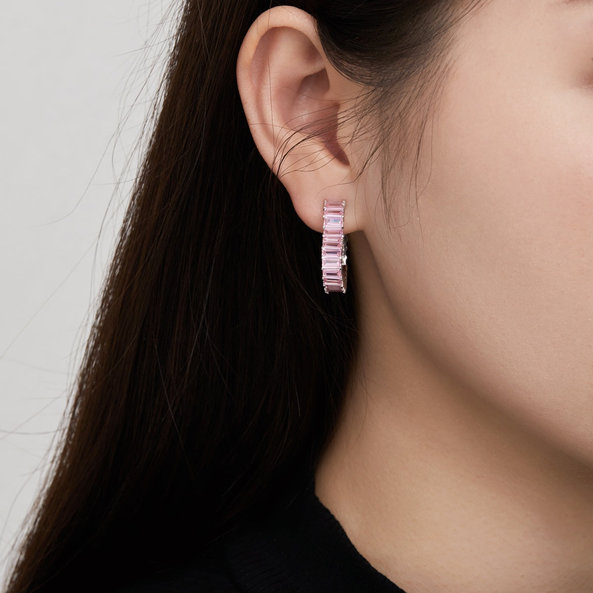 [RAFFINE]Pendientes de corazón radiante recortado