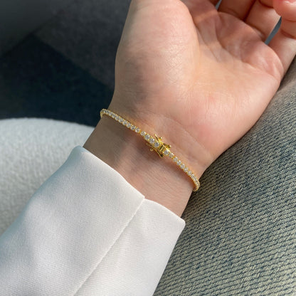 [RAFFINE] Pulsera de fiesta con corte redondo colorido y radiante