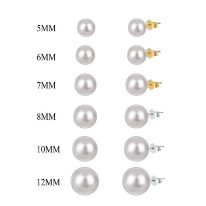[RAFFINE]Delicate Pearl Earrings
