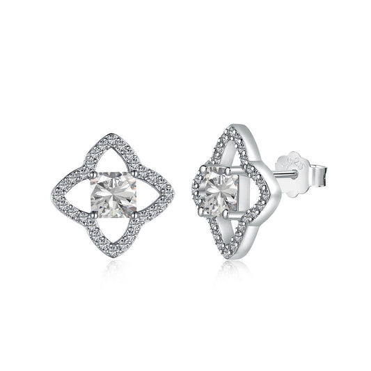 [RAFFINE] Elegantes pendientes de diario con corte princesa y forma de estrella