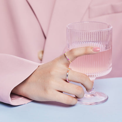 [RAFFINE]Lively In Shades Elegant Radiant Cut Daily Ring