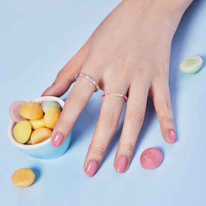 [RAFFINE]Lively In Shades Elegant Radiant Cut Daily Ring