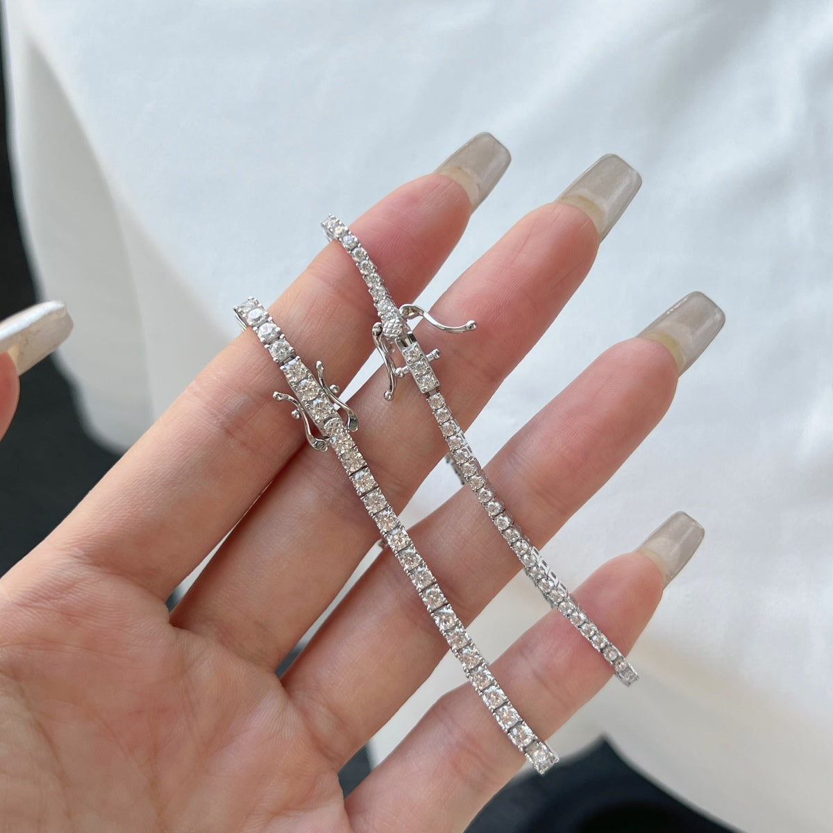 [RAFFINE]Dazzling Exquisite Round Cut Daily Bracelet