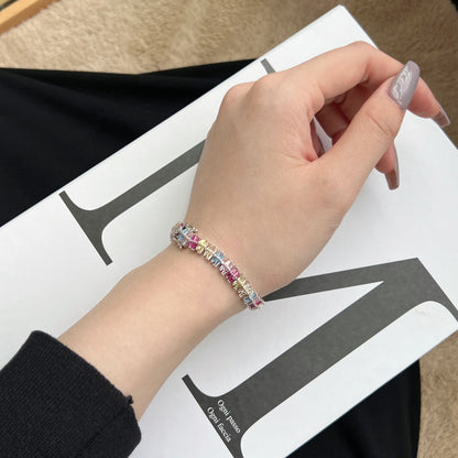 [RAFFINE]Sparkling Exquisite Multi Cut Party Bracelet