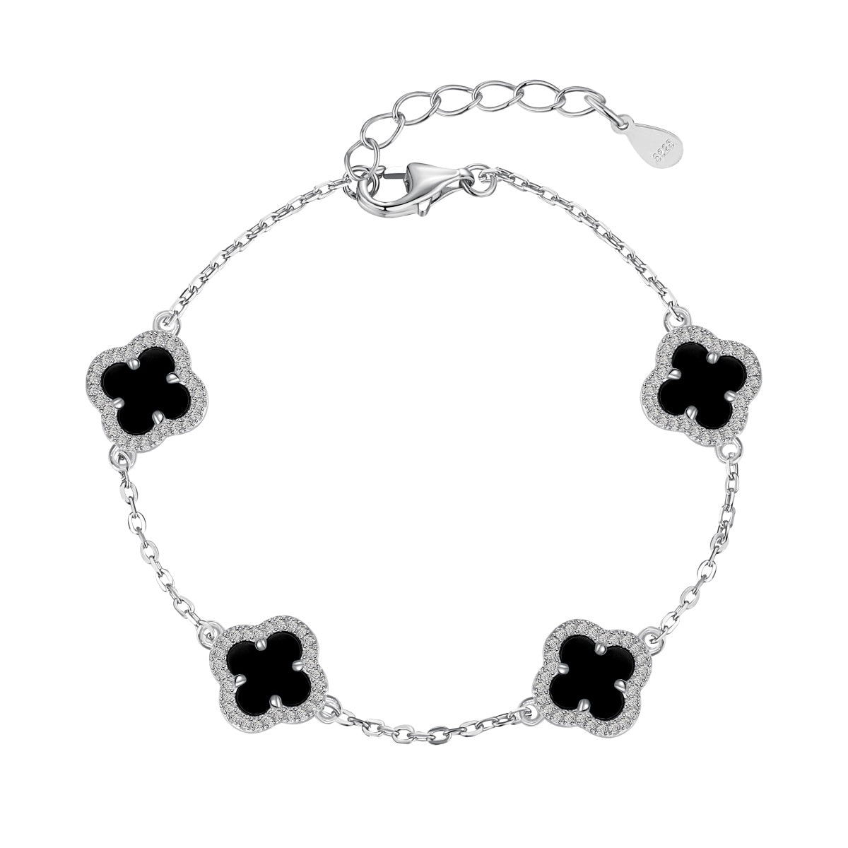[RAFFINE]Four-Leaf Clover Exquisite Bracelet