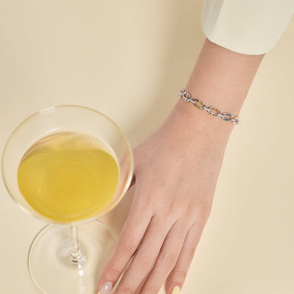 [RAFFINE]Dazzling Colorful Daily Bracelet