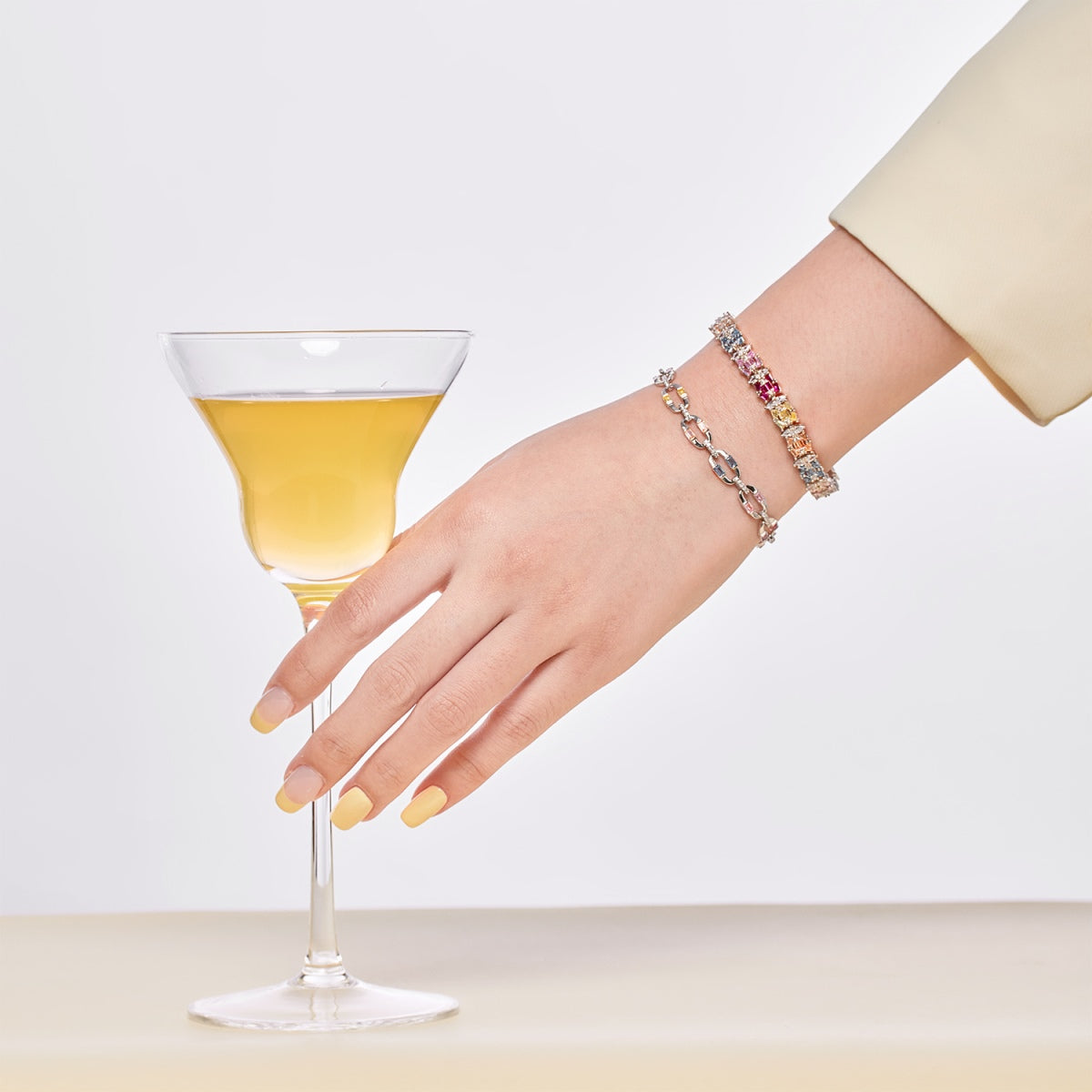 [RAFFINE]Dazzling Colorful Daily Bracelet
