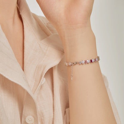 [RAFFINE]Radiant Colorful Round Shape Daily Bracelet