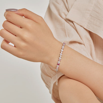 [RAFFINE]Radiant Colorful Round Shape Daily Bracelet