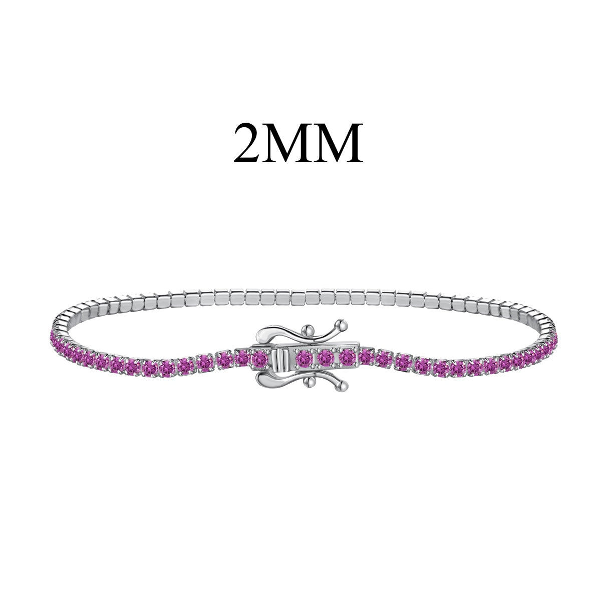 [RAFFINE] Pulsera de fiesta con corte redondo colorido y radiante