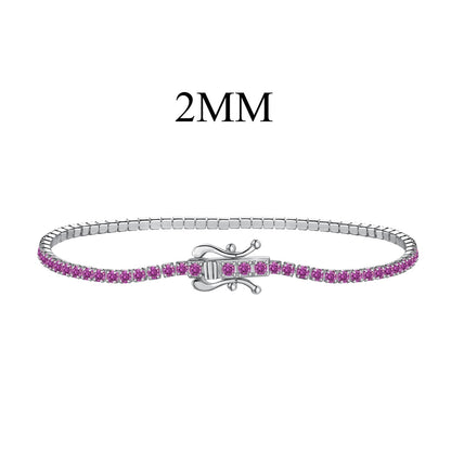 [RAFFINE] Pulsera de fiesta con corte redondo colorido y radiante